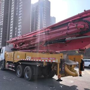 Pompe à béton mobile diesel SANY 50m avec châssis Benz, flèche à 5 sections, moteur haute efficacité pour la construction - Product Image 6