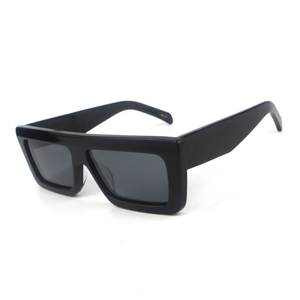 Lunettes Bloquant la Lumière Bleue de Marque Célèbre, Polarisées en Acétate, de Luxe, de Designer, avec Logo Personnalisé, Carrées, pour Hommes et Femmes - Product Image 2