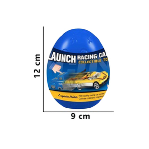 Set de Juguetes Coleccionables Sorpresa: Coche de Carreras Miniatura en Huevo Sorpresa con Expulsión para Niños, Regalo de Colección de Juego de Carreras - Product Image 5