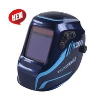 Casque de soudage à obscurcissement automatique, double couche, grande visibilité, couleurs fidèles, fonctions de découpe, soudage et meulage, fourni par l'usine