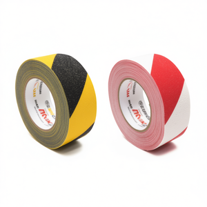 Ttake Two-Tone Anti-Slip <b>Tape</b> Adhesive <b>Tapes</b> Yellow Black Red <b>White</b> Striped Floor Safety <b>Tape</b> For Industrial Use - Product Image 2