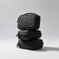 Organisateur d'électronique personnalisé, étui pour câbles, coque rigide en EVA avec fermeture à glissière, résistant à l'eau, pour les voyages et le rangement