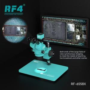 Rf4 RF-6558X triocular kính hiển vi <span class=keywords><strong>Stereo</strong></span> với góc nhìn lớn và độ phóng đại cho điện thoại di động sửa chữa - Product Image 4
