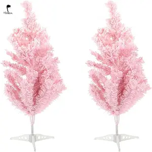 Helen Holiday special Snow Flocking Christmas Tree Fluffy Encryption Berry Artificial Christmas Tree for Home, Office, Party