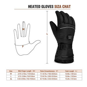 2023 gants chauffants à la main étanche USB chauffage écran tactile gants coupe-vent et chauds gants chauffants pour les Sports de plein air d'hiver - Product Image 6