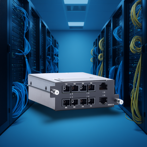 โมซ่า RM-G4000-4SSC2TX สวิตช์อีเธอร์เน็ตแบบโมดูลาร์ 4 พอร์ต SFP+ 2 สวิตช์ไฟเบอร์ออปติกสำหรับองค์กร ขั้วต่อ IEEE 802.3 SC/UPC - Product Image 3