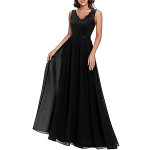 Cheap Long Dresses - Chiffon Long Dresses - Floor-Length & Sleeveless