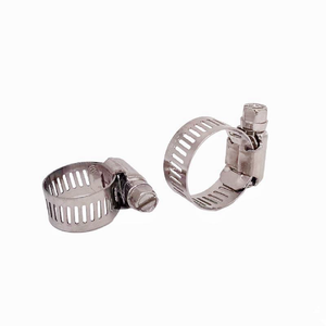 Collier de serrage pour tuyau de type américain USA en acier inoxydable SS304 316 de 8, 10, 12, 16, 18, 20 mm pour tuyau d'huile, <span class=keywords><strong>cheminée</strong></span>, tuyau d'échappement, système métrique - Product Image 3