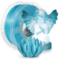 ISANMATE PLA Clear Glitter Filamento Sparkling Galaxy Color China Venta al por mayor Impresora 3D PLA Filamento