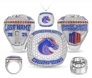 Sidan Model 669 2026 Customized Rose Gold Plated Alloy Heart Shape Champion <b>Ring</b> for Baseball Softball Football-Manufacturer - Product Image 4