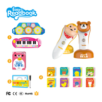 Éducatif pour la petite enfance avec un contenu d'apprentissage riche et un stylo parlant d'illustration vive avec paquet de livre sonore