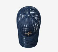 Casquette de baseball personnalisée en gros avec broderie à pois, motif fruit, respirante, en maille, imperméable, protection UV, pour loisirs en extérieur, été