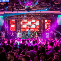 Pantalla LED para Eventos Pushunled, 4K 3D, Alquiler de Pantallas LED Publicitarias P4.81, Fondo para Bodas, Pantalla de Video de Alta Resolución de China