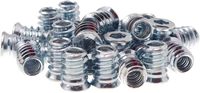 Wholesale Carbon Steel Insert Nut 1/4-20 Hex Drive Threaded Inserts for Wood