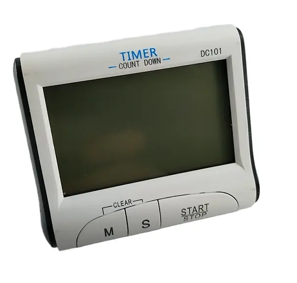 KAMPA DC101 LCD Digital Timer Digital Clock Countdown Cooking Kitchen Timer Count Down Alarm Clock