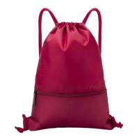 Sac de natation portable à cordon de serrage, pliable, peu encombrant, respirant, durable, imperméable en PVC, séchage rapide, sangles plus fines, s'adapte à toutes les morphologies
