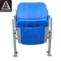 Chaise de stade pliable inclinable chaise de stade de baseball sièges de stade en plastique à vendre