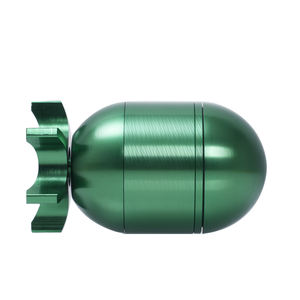 Yufan Chine Usine En Gros 90*50mm 4 Couches Rotatif Gyro torpille En Aluminium Fumer Tabac Broyeur - Product Image 6