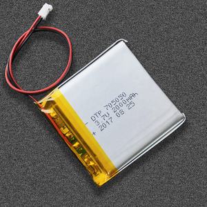 DTP 705050 KC CB ce RoHS approved hot model <span class=keywords><strong>3</strong></span>,7 V 2000 mAh lithium-polymer battery - Product Image 4