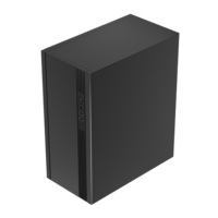 Boîtier de PC de bureau Micro ATX de style bureau, personnalisé, de taille moyenne, avec matériau SPCC de 0,8 mm
