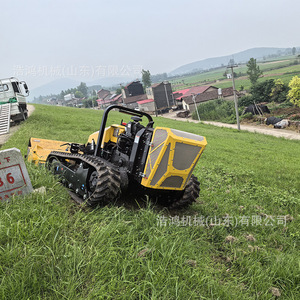 เครื่องตัดหญ้าบนทางลาดชัน ระบบโซลาร์เซลล์ ใต้เครื่องกำจัดวัชพืช เครื่องฟื้นฟูพื้นที่ไม่มีคนดูแล เครื่องตัดหญ้าแบบไร้คนขับ เครื่องตัดหญ้าควบคุมระยะไกล - Product Image 2