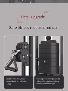 Equipo de Gimnasio Doméstico de Calidad Comercial, Estación Multifunción para Ejercicios de PULL-UP, Fly de un Solo Brazo y con Cable, Ajustable PN Home - Product Image 6