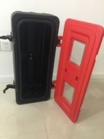 Boîte d'extincteur promotionnelle Armoire d'extincteur à poudre simple sèche