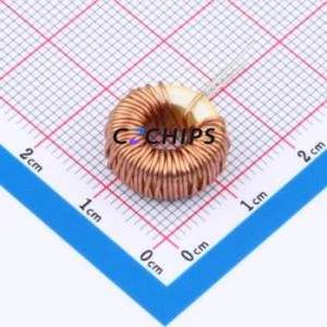 วงแหวนสี XR5026T101MVL5/ตัวเหนี่ยวนำผ่านรู (THT),D = 14.5มม. 100uH 10% 2.5A - Product Image 1