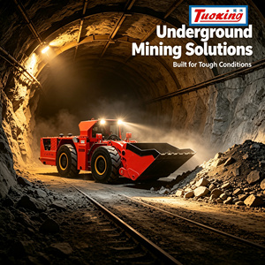 Equipo de minería de oro a pequeña escala TC-300. Minería compacta <span class=keywords><strong>en</strong></span> túneles estrechos. 1 m³ subterráneo. Minería subterránea c - Product Image 1