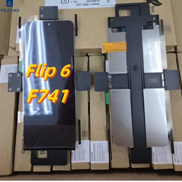 Display for Samsung Galaxy Z Flip 6 Screen Replacement for Samsung Z Flip 6 Sm-F741 F741B F741U Inner Lcd With Frame