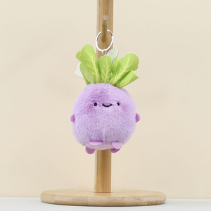 Porte-clés en <span class=keywords><strong>peluche</strong></span> super douce en forme de navette, jouet en <span class=keywords><strong>peluche</strong></span> personnalisé en forme de légume pour cadeau promotionnel - Product Image 5