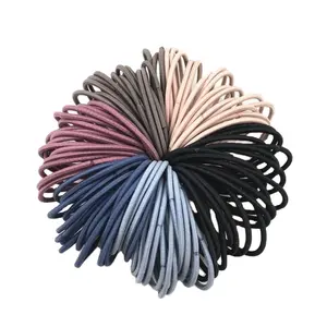 Cavo elastico rotondo intrecciato in poliestere all'ingrosso in fabbrica bianco nero colorato 1mm 1.5mm elastico per artigianato Art cucito progetto fai da te