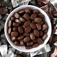 Caramelos de Café Fuerte 460g, Bolsa para Combatir la Somnolencia, Masticables, Duros, para Celebridades de Internet, Estudiantes, Conducir, Citas, Ocio Instantáneo