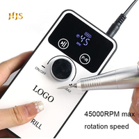Professionnel acrylique ABS Portable bureau perceuse à ongles Machine 45000 tr/min vitesse polisseuse à ongles 35W câble sans fil clous perceuse