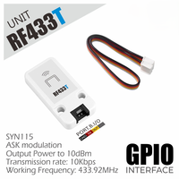 Pemancar Nirkabel RF433T 433.92MHz Modul RF SYN115 Kompatibel untuk Perangkat Pintar Kontrol Jarak Jauh ESP32 Kit DIY