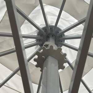 Nhà máy sản xuất Trung Quốc thương mại centre cực ô siêu lớn 4M 5M 6m mùa hè vườn Patio ô cho căn hộ bãi biển Ngoài trời - Product Image 3