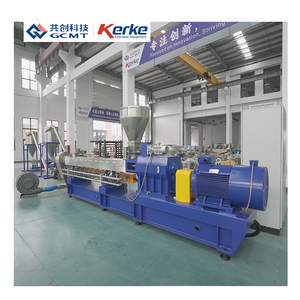 2016 Máy tạo hạt nhựa trục vít đôi mới nhất được sử dụng cho đùn <span class=keywords><strong>masterbatch</strong></span> màu đen từ kerke tại Trung Quốc - Product Image 1