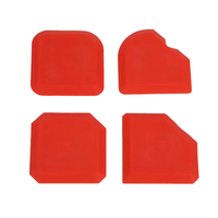 Kit d'outils de calfeutrage en silicone pour cuisine, racloir et lisseur de mastic silicone, outils de profilage de joints pour cuisine, salle de bain et fenêtres