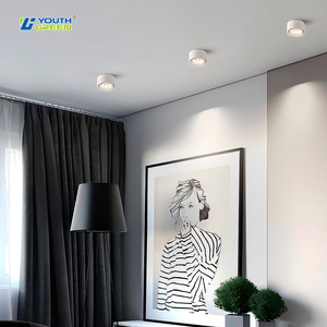 10 Wát spotlight có thể điều chỉnh downlights Nhôm Vòng có thể điều chỉnh ánh sáng theo dõi recessed ánh sáng tại chỗ cho phòng khách phòng ngủ - Product Image 6