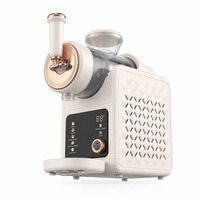 Machine à Sorbet et Granita Électrique d'Extérieur pour Usage Domestique, Système de Congélation Intelligent, Nettoyage Automatique, Machine à Glace de Comptoir CE CB