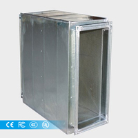 Usine directe personnalisé silencieux ventilateur conduit tuyau ZP100 silencieux système HVAC conduit d'air silencieux Ventilation ventilateur pièces