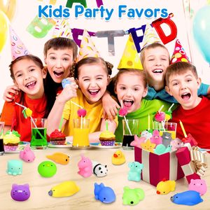 Juguetes Blandos de Mochi, Mini Squishies de Animales Kawaii, Recuerdos de Fiesta para Niños, Juguetes Antiestrés para Apretar, Juguetes para Apretar Granos - Product Image 6