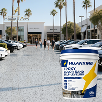 Peinture époxy liquide marbrée personnalisée à prix de gros, revêtement de sol époxy coloré pour rénovation intérieure en ciment