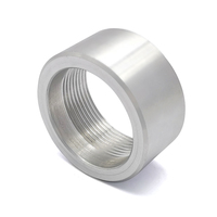 Usinage CNC filetage interne 1-1/2NPT écrou à souder en aluminium bouchon de soudage raccord ruban femelle soudure sur adaptateur de bonde