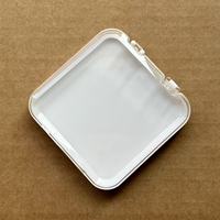 Boîtes personnalisées pour ongles en acrylique à presser en gros, ongles faits à la main, emballage, boîte transparente de couleur