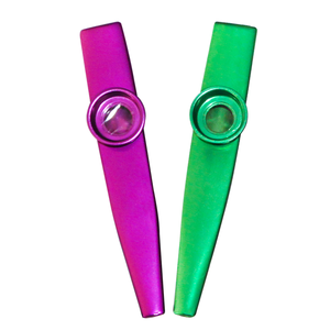 Kazoo Professionale in Metallo per Bambini e Adulti, Strumento a Fiato con Logo Stampato, Tipo Standard - Product Image 6