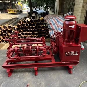 Máquina de inyección de lechada de doble bomba accionada eléctricamente, motor de 11 kW, 48 l/min por bomba, bomba de lechada de alto flujo - Product Image 4