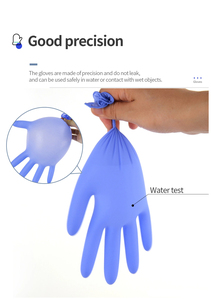 Blue <strong>Nitrile</strong> <strong>Gloves</strong> Powder Free <strong>Nitrile</strong> Powder Free Examination <strong>Glove</strong> Blue Size m <strong>for</strong> <strong>Lab</strong> <strong>Use</strong> - Product Image 5