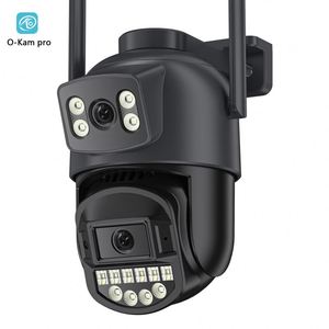 Camera an ninh 360 độ khu vực bên ngoài wifi ngoài trời với ổ cứng tấm pin mặt trời mà không cần Vợ - Product Image 1