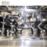 Equipo de Cervecería MICET de 500L, 600L y 800L, Método de Calentamiento a Vapor, Equipo de Elaboración de Cerveza de 2 Recipientes con Controlador PID